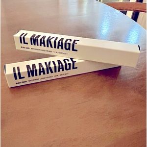 Il Makiage waterproof liquid eyeliner in Black Card NIB